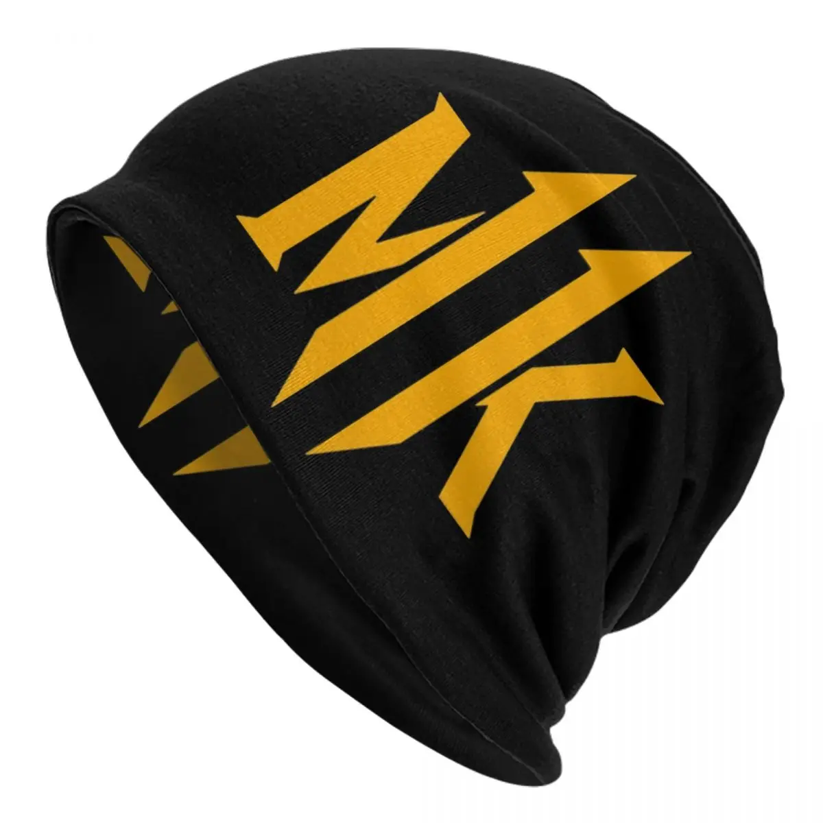

Mortal Kombat Beanie Cap Unisex Winter Warm Bonnet Homme Knit Hats Fashion Outdoor Ski MK Fighting Game Skullies Beanies Caps