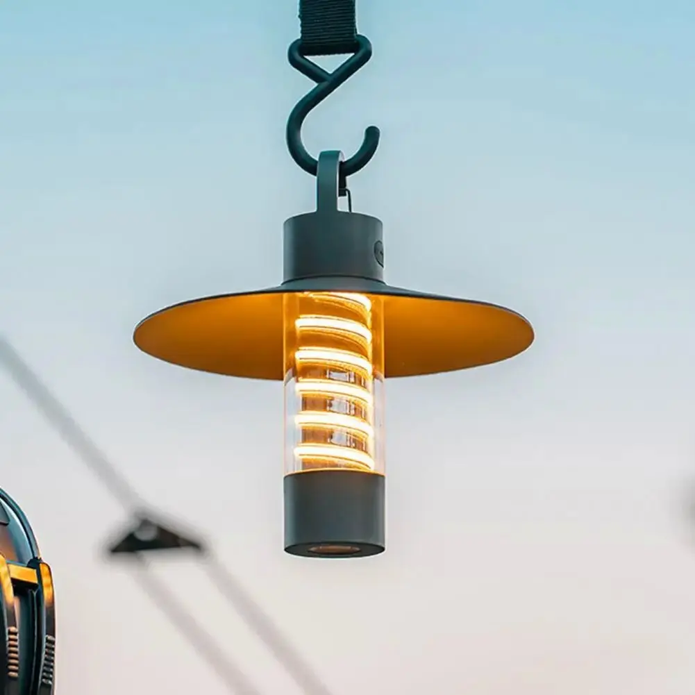 2024 amh USB перезаряжаемая водонепроницаемая палатка внешний фонарик для кемпинга