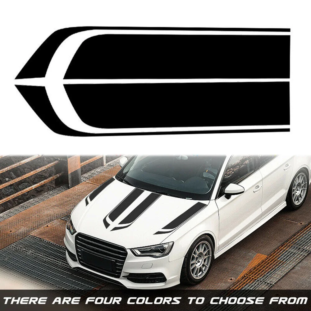 

Universal Sticker For Car SUV Truck Newest Car Sticker Waterproof Racing Hood Stripes Decal Vinyl Stickers Universal