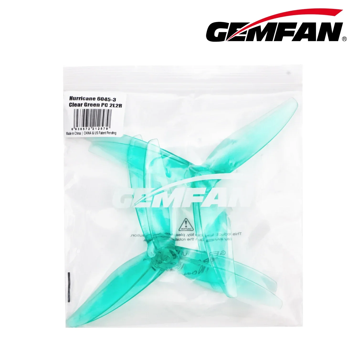 6 пар (6CW + 6CCW) 3-лопастной пропеллер Gemfan Hurricane 6045-3 6X4 5X3 (случайный цвет)