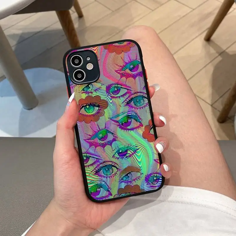

Прозрачный матовый чехол для iPhone 14 11 12 13 Mini Pro Max 8 7 Plus X XR XS MAX