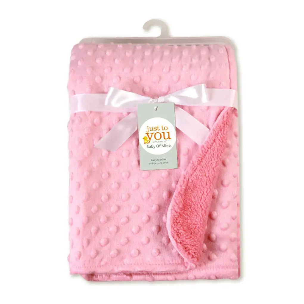 

Детское многофункциональное теплое мягкое текстурированное 2-слойное одеяло с приподнятой точкой для сна