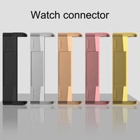 1 pair convenient lightweight fine workmanship smartwatch strap adapter buckle watch band buckle for versa 3