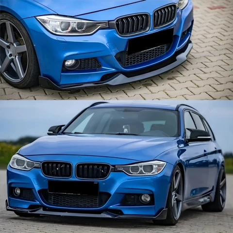 Для BMW F30 F31 MAD Style передний бампер спойлер сплиттер диффузор 340i 335i 330d 325d 320i 328i M Sport 2012-2019 Bodykits