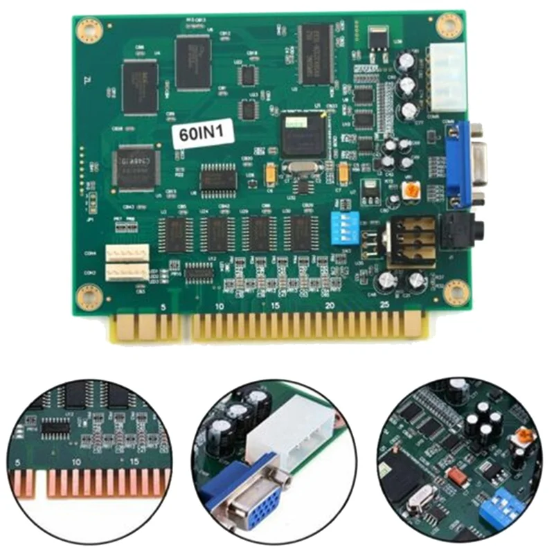 60 в 1 Jamma аркадная Классическая игровая доска для коктейлей машина правая Donkey Kong