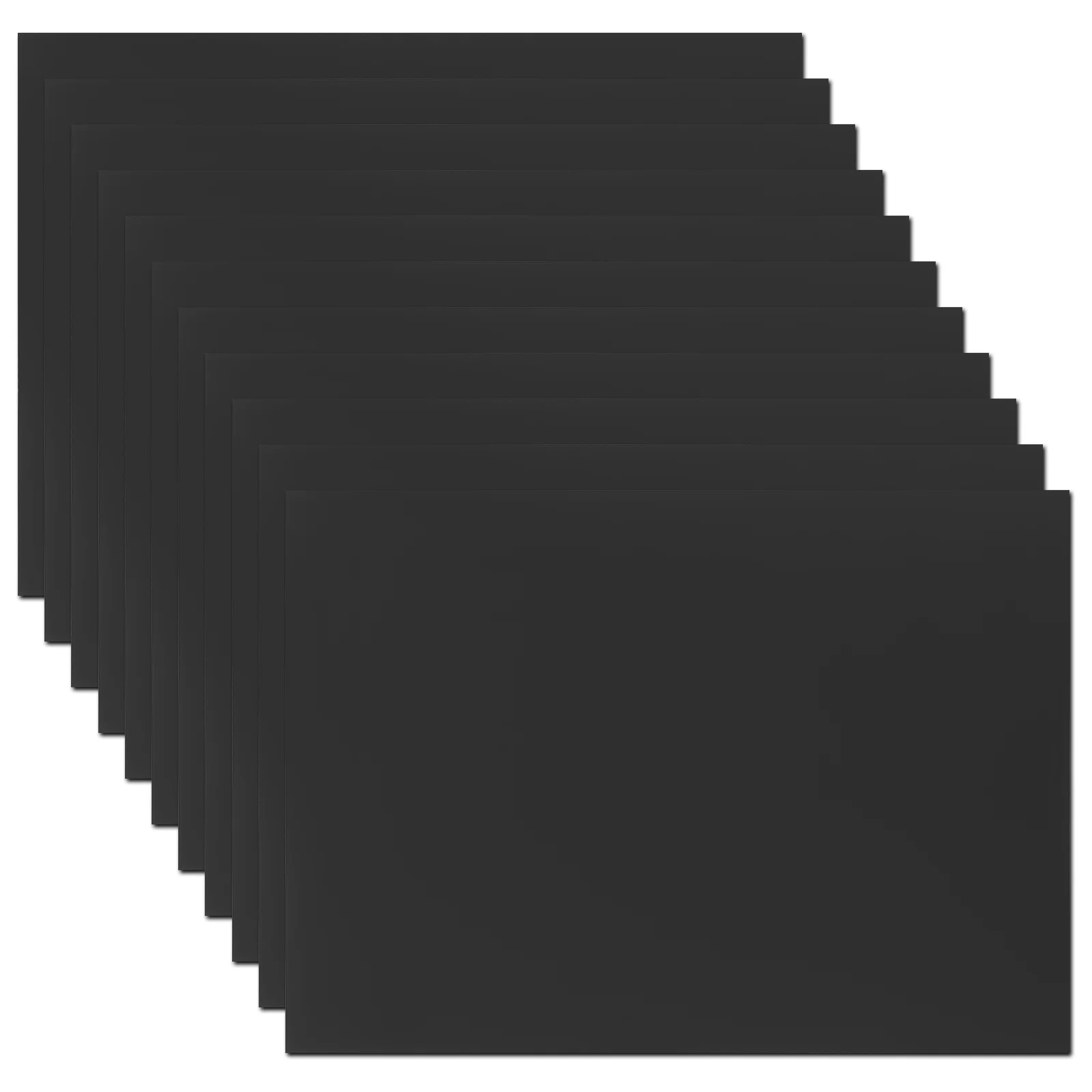 20 листов черной картонной бумаги бумага для рукоделия деловой материал формата