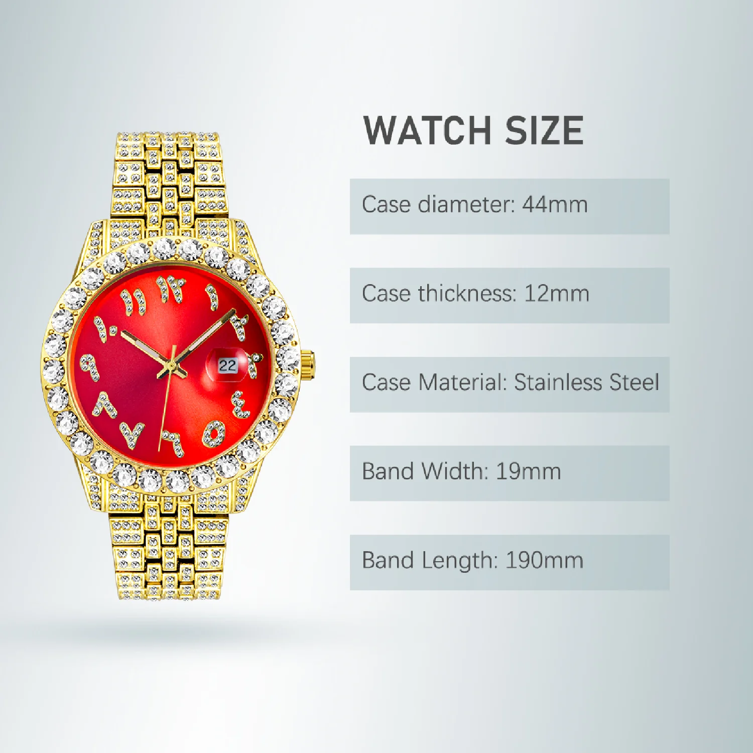 Рисунок 5 - Часы наручные женские с муассанитом