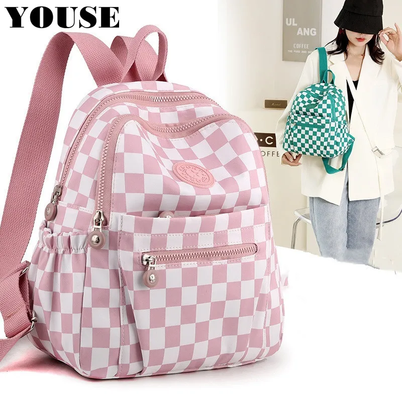 

School Bags Backpack for Girls Female Children Portfolio Pencil Case Bookbags Large Supplies University Student Kit Aesthetic