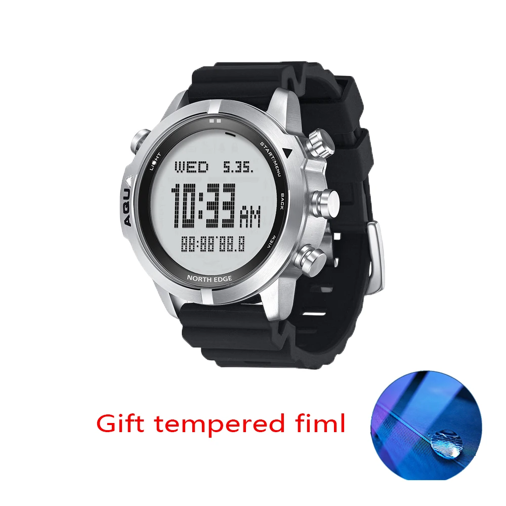 Часы NORTH EDGE мужские с альтиметром барометром и компасом 50 м