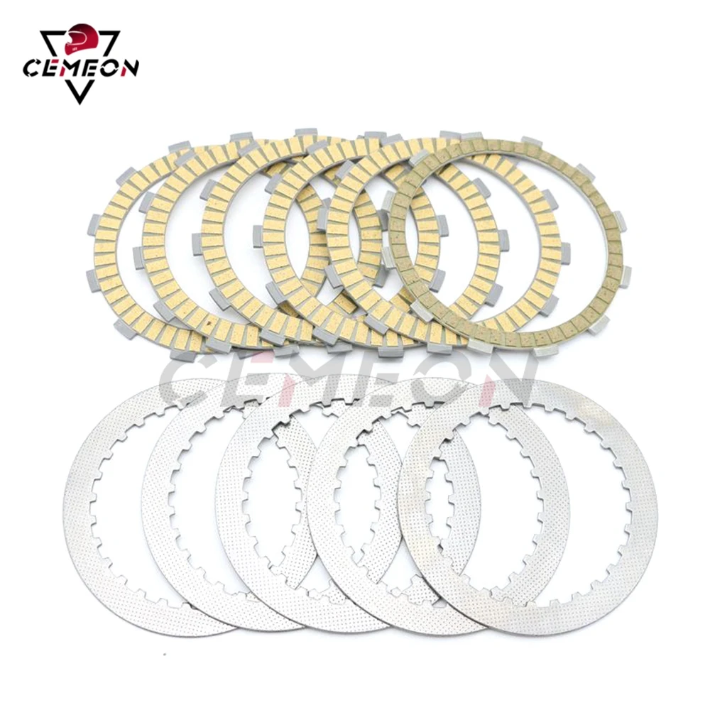 

For Honda CB400 VTEC 1992-2018 2017 2016 2015 2014 2013 2012 2011 2000 1999 Motorcycle clutch disc steel plate friction plate