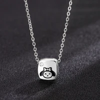 kawaii accessories new epoxy pendant cute my melody necklace anime protagonist necklace female for girlfriend girlfriend gifts