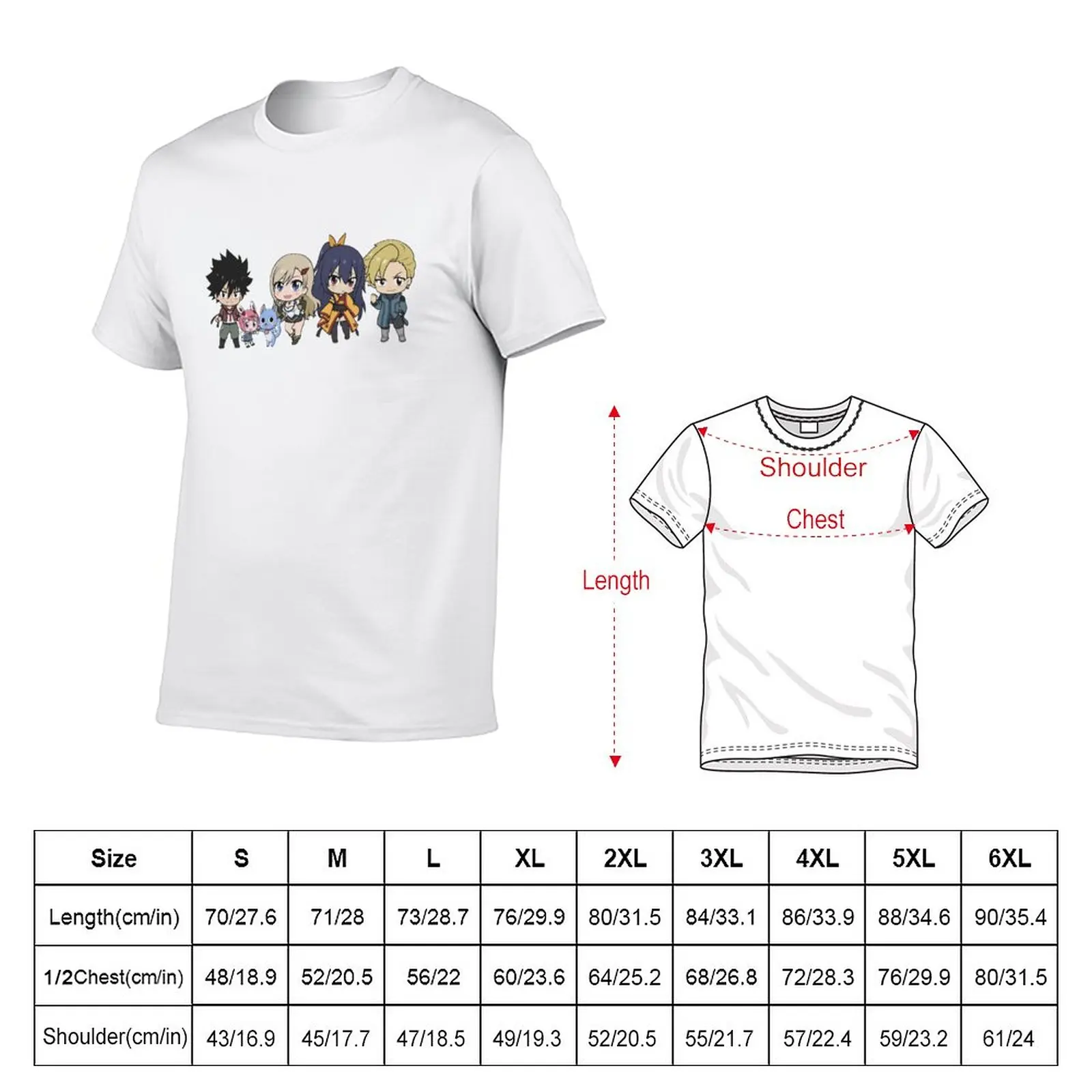 Мужская Винтажная Футболка Will Edens Zero сезон 2