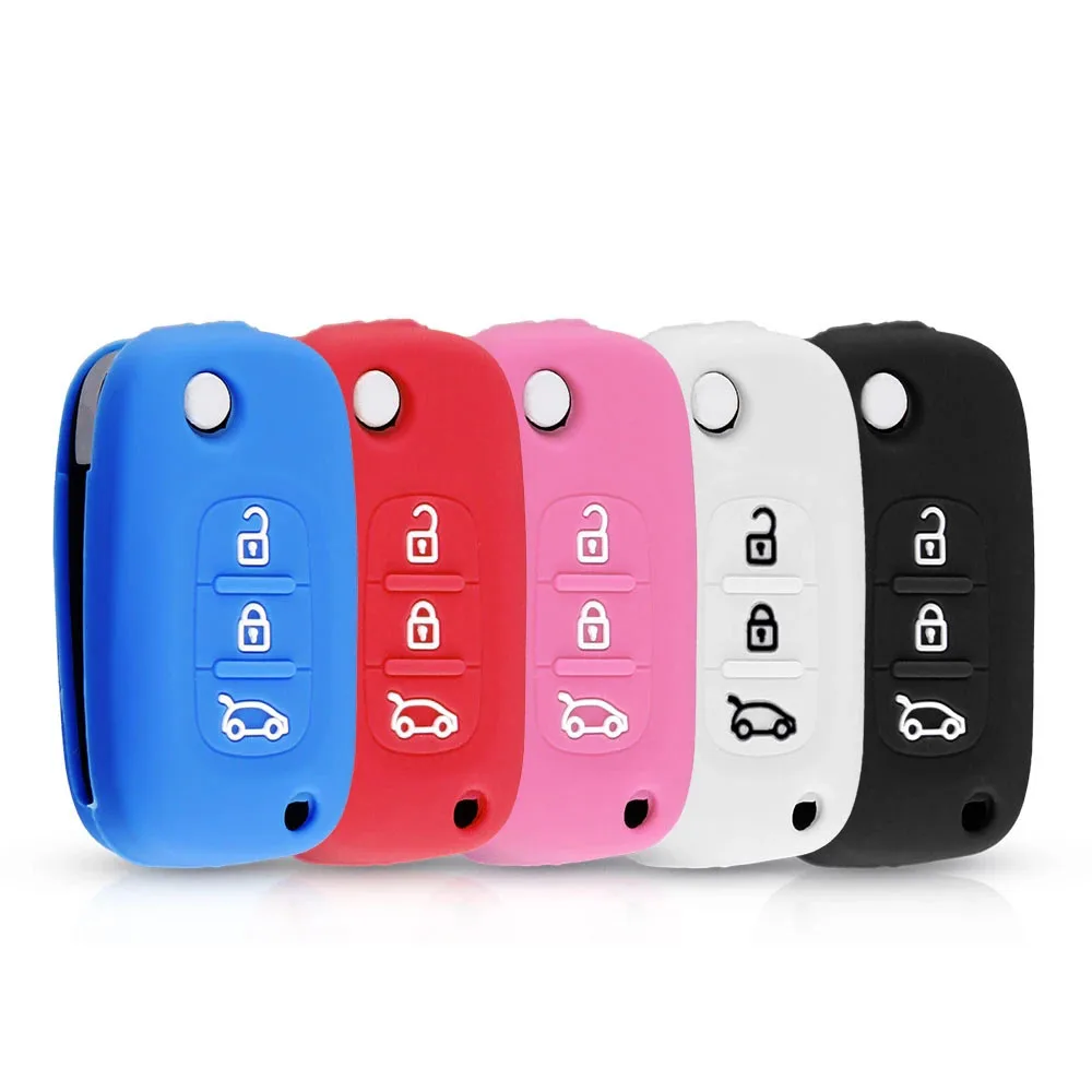 

Silicone Car Key Case Protector Cover Shell For LADA Vesta Granta XRay Kalina Priora Sedan Sport For Renault Fluence Clio Megane