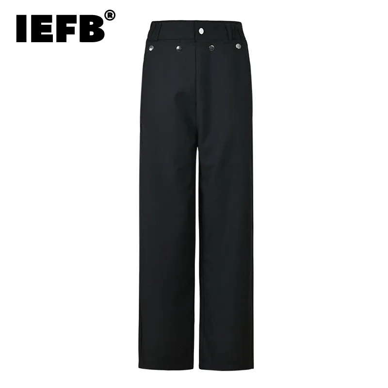 

Мужские брюки IEFB, индивидуальный нишевой дизайн, модная объемная уличная одежда в Корейском стиле, новинка CPG0520