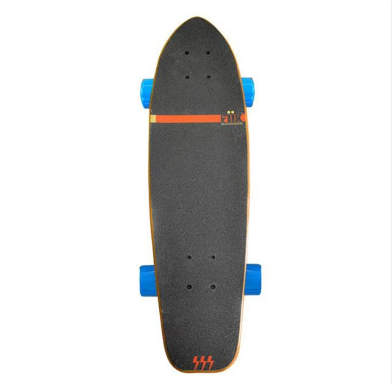 

Skateboard 67.5X11x19cm Mini Cruiser Board Bamboo Aluminium Alloy Skateboards Retro Peny Skate Board Street Longboard