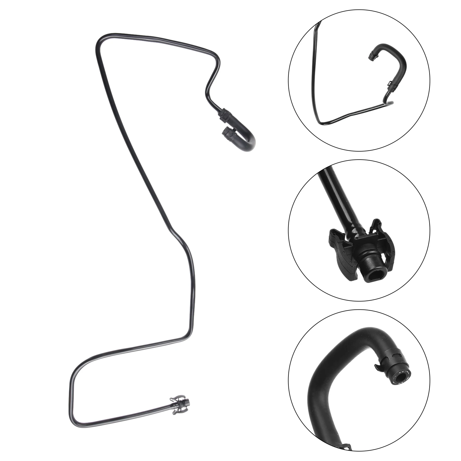 Улучшенные возможности зарядки черный расширительный шланг резервуара для воды