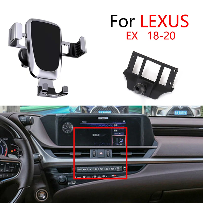 

Автомобильный держатель для телефона для LEXUS EX 2018 2019 2020, держатель GPS гравитационной навигации, под заказ, подставки для воздуховыпускных от...