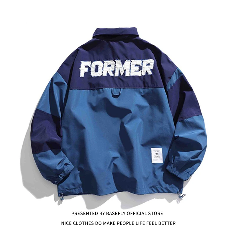 

New Arrival Retro Vintage Thin Light Windbreaker Men Casual Pilot Jacket Unisex Women Coach Streetwear Women Baseball Bomber