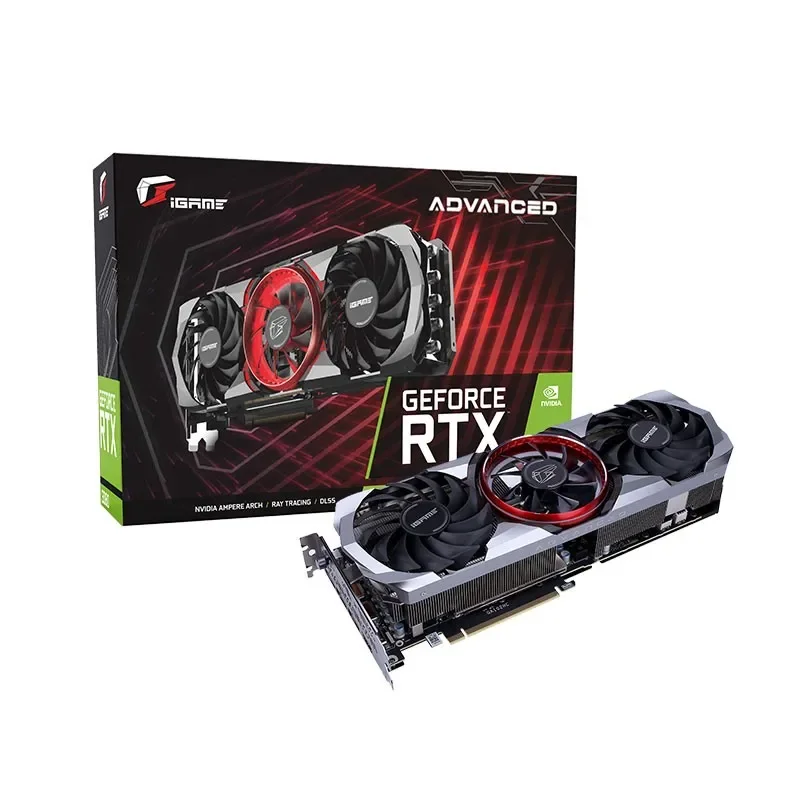 

Colorful iGame GeForce RTX 3060 Advanced OC 12G LHR computer gaming graphics card support rtx3060 gpu 12gb video cards