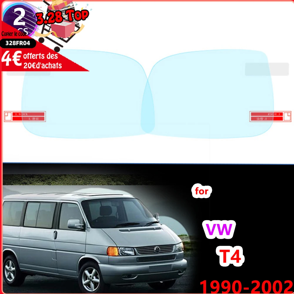 

Full Cover Protective Anti Fog Film for VW T4 Volkswagen Transporter Multivan 1990~2002 Car Rearview Mirror Rainproof Films 2000