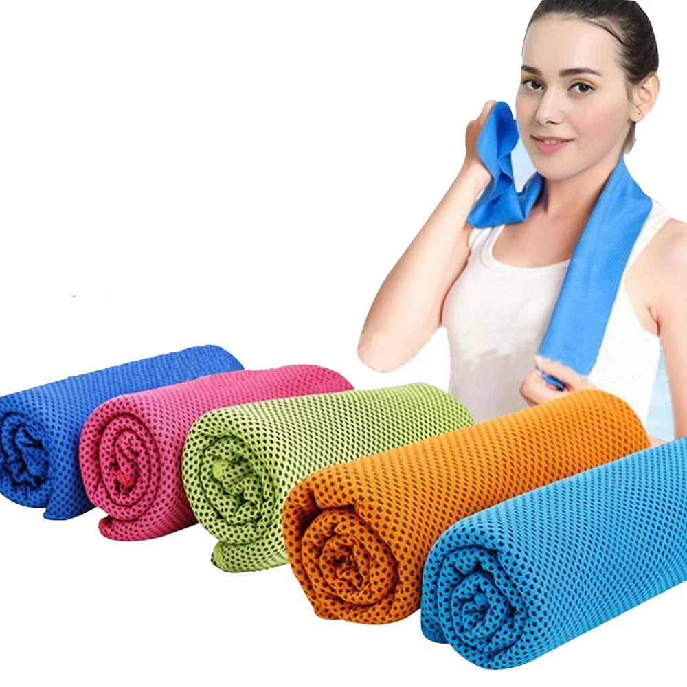 

2Pcs Microfiber Towel Quick-Dry Summer Thin Travel Breathable Beach Towel Outdoor Sports Running Yoga Gym Camping Cooling Scarf