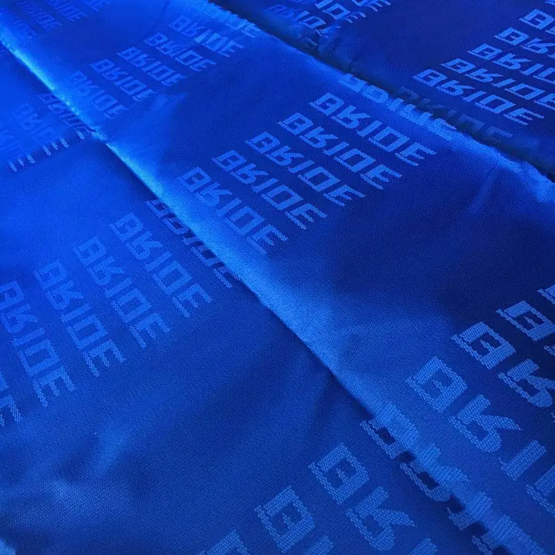 

39 "/1 м авто JDM гоночная культура невесты Recaro сиденья ткань гоночный автомобиль чехол на сиденье подголовник дверная панель ткань аксессуары для интерьера