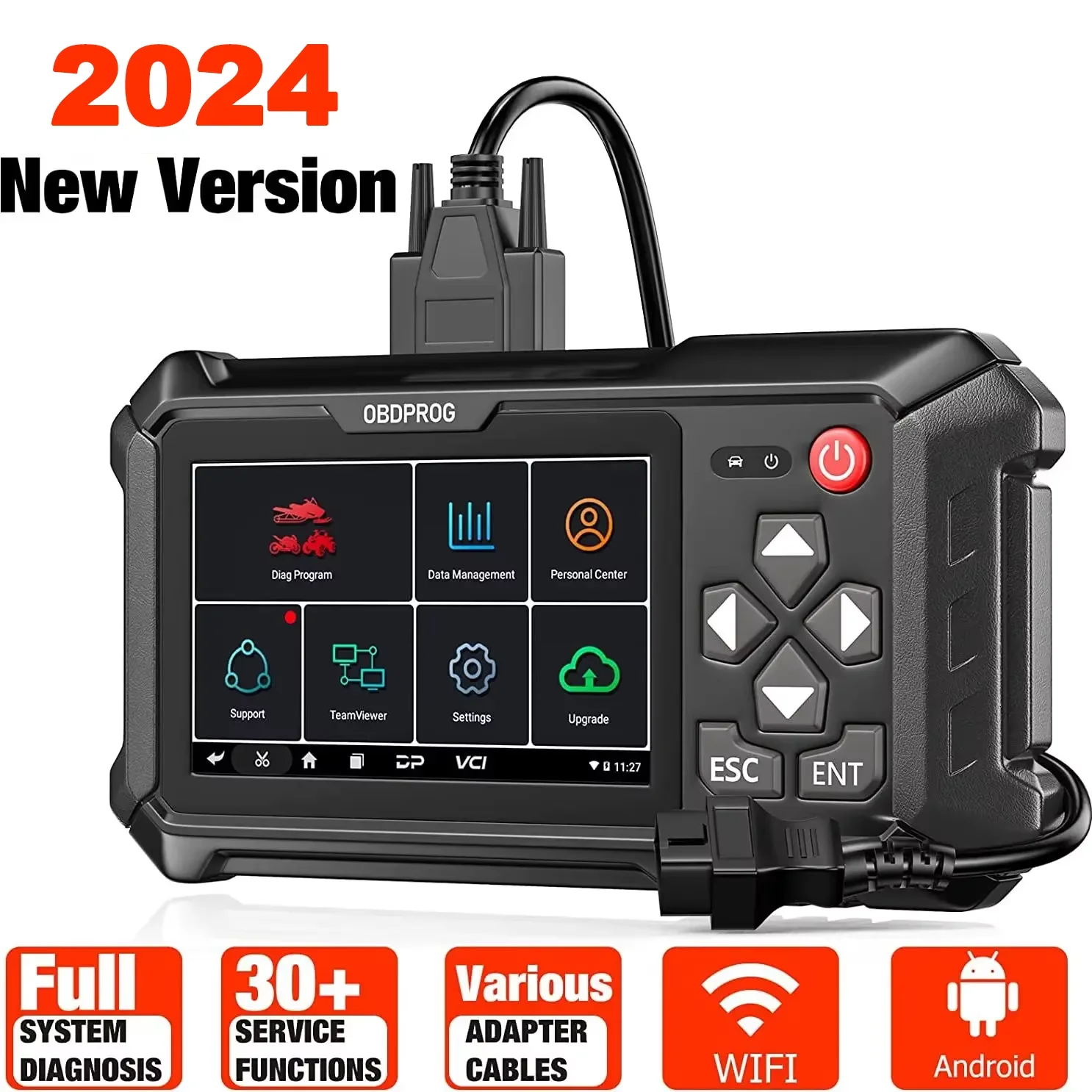 Диагностический сканер OBDPROG MOTO 100 для мотоцикла OBD2