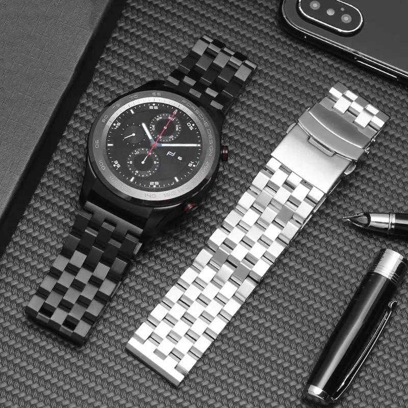 Металлический браслет из нержавеющей стали для Huawei GT3 Pro 43 46 - Цена: 969.6