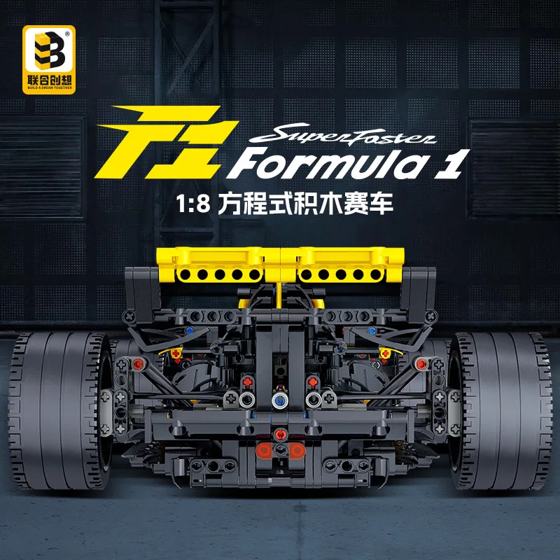 1650 шт. 1:8 MOC технический пульт дистанционного управления гоночные строительные