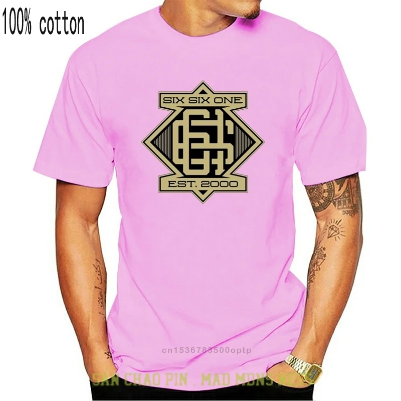 

Мужская черная футболка для езды на мотоцикле sixsixsixone, основанная в 661 году