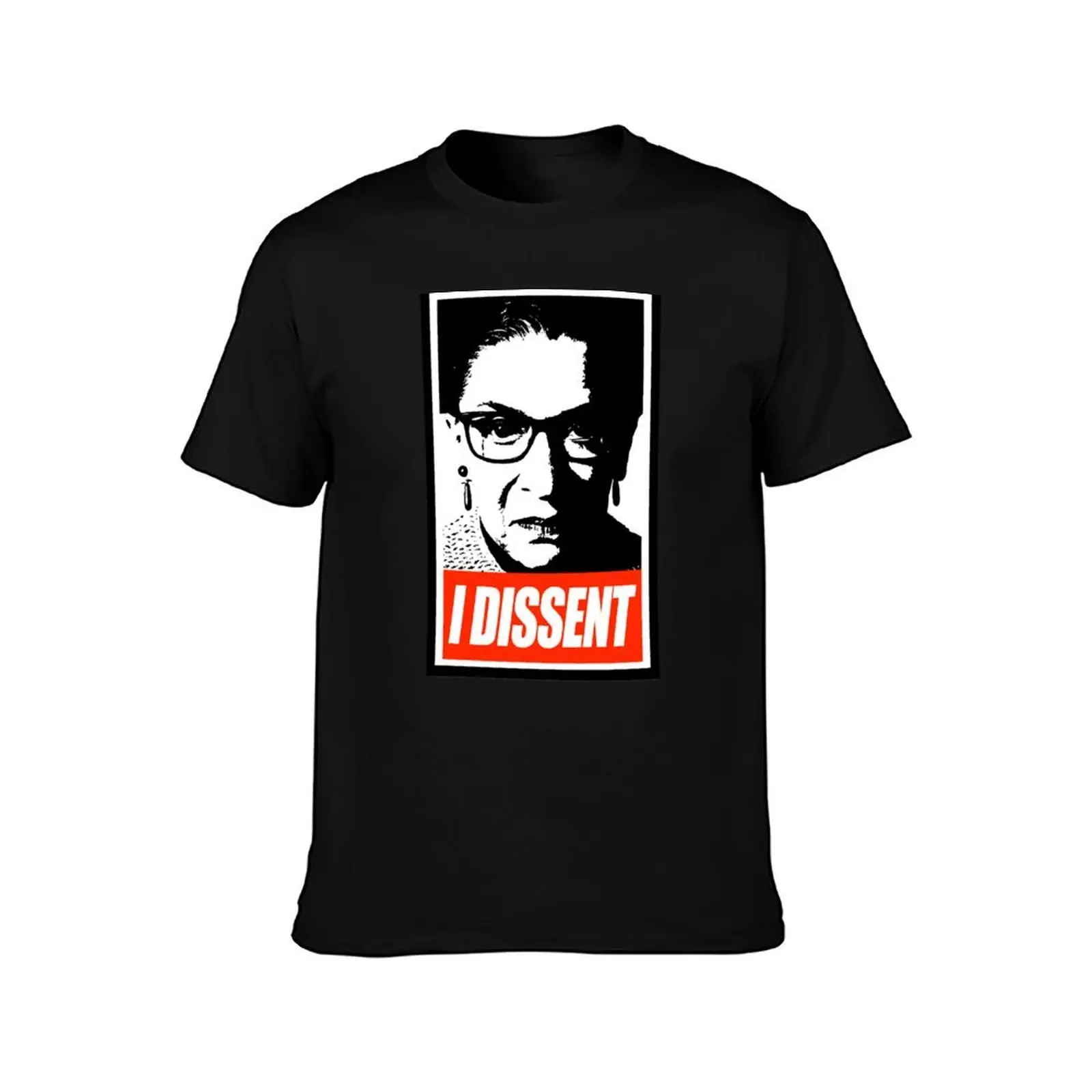 Фото Футболка RBG - I Dissent, свободного кроя, больших размеров №2