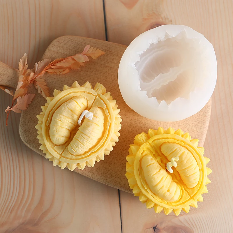 

Durian Candle Mould Aromatherapy Candle Plaster Mould For home Decoration Silicone Candle Molds Bee wax candle mold
