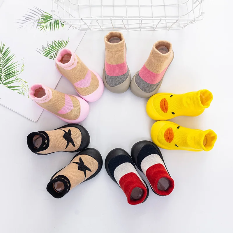 

Baby Socks Shoes Toddlers Silicone Soft Soled Uwabaki