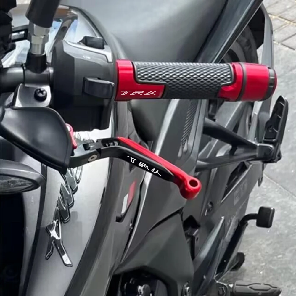 Фото Мотоциклы для BENELLI TRK TRK502 7/8 ''22 мм, алюминиевые ручки с ЧПУ, нескользящая ручка дроссельной заслонки, 1 пара аксессуаров №2