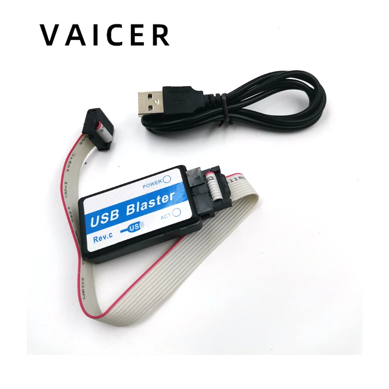 USB Blaster Mini USB Cable 10-Pin JTAG Connection Cable for CPLD FPGA NIOS JTAG Programmer Support All ATLERA Device