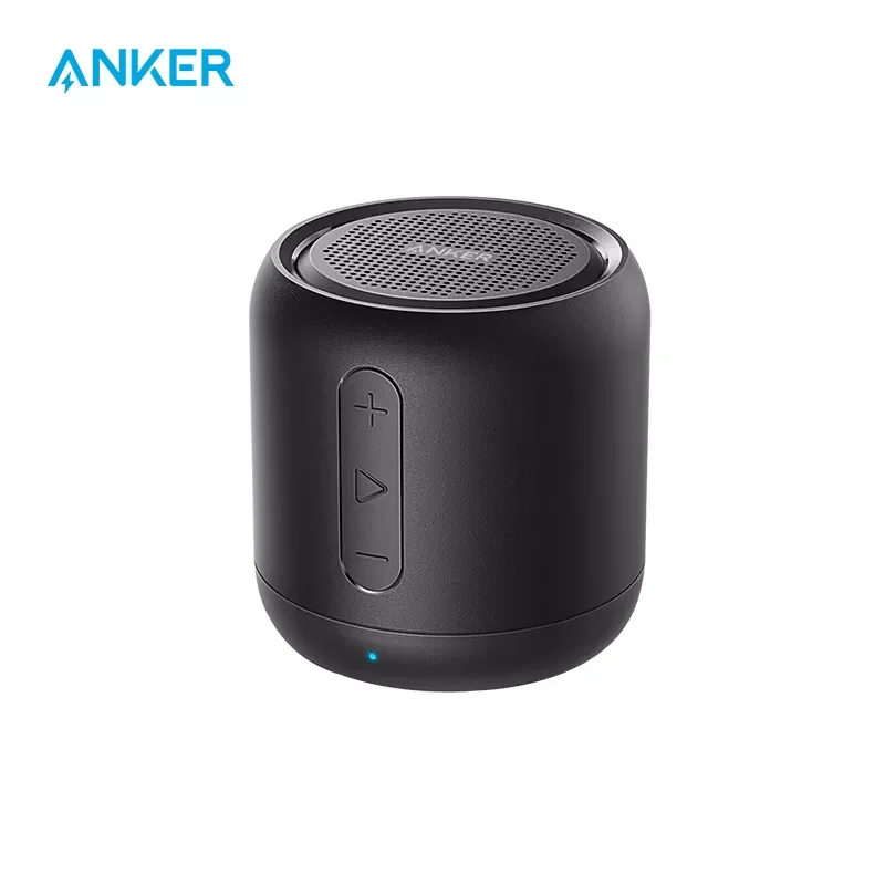 

An-ker Soundcore mini, Super-Portable Bluetooth Speaker with 15-Hour Playtime, 66-Foot Bluetooth Range, Enhanced Bass Microphone
