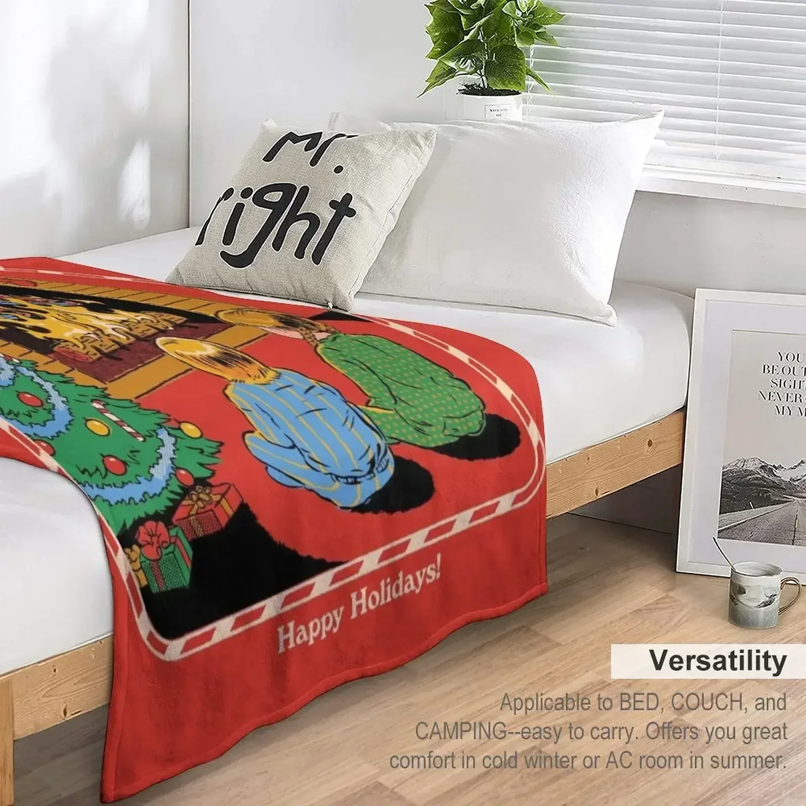 Запах как рождественское одеяло одеяла и пледы для диванов декоративные