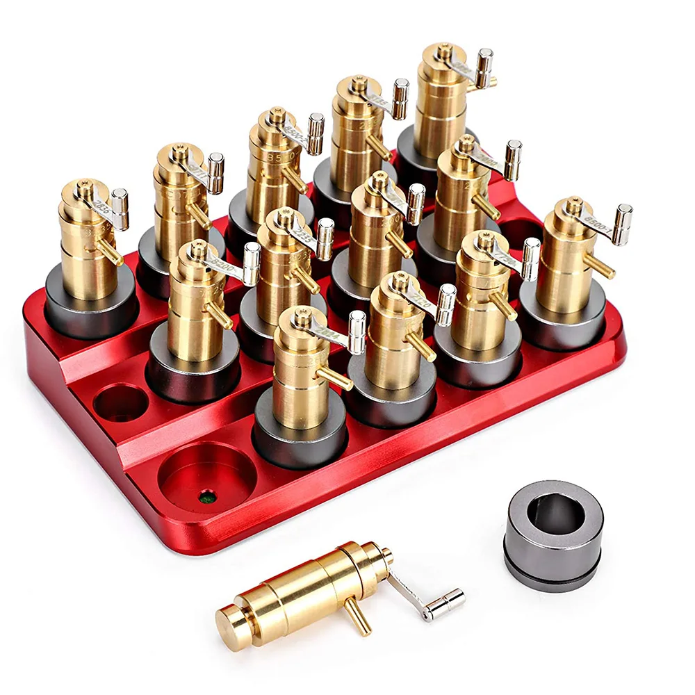 

Red Base Watch Mainspring Winding Winder Accessories Watch Tool set for 3135 2836 8200 Movement