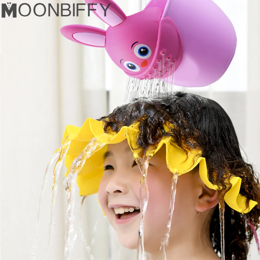 

Детская чашка для шампуня и душа, мультяшная моющаяся головка для душа, чашка для полива и ванны, детские товары для ванны