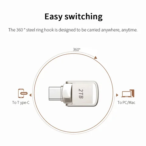 MIJIA USB флэш-накопитель 2 ТБ