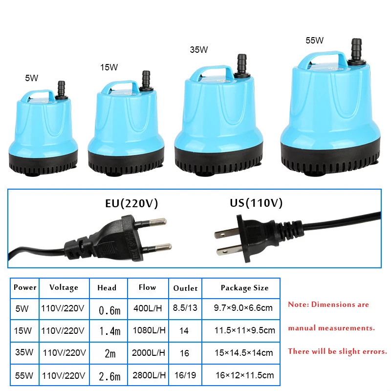 

Fish Suction Bottom Water Pump Pump Filter Tank Pump Pump Aquarium Bottom Change Submersible For Manure Water