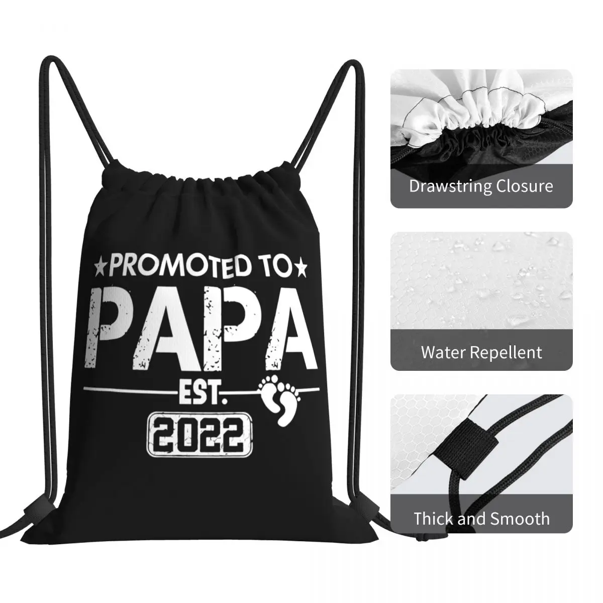 Мужские Подарочные Сумки на шнурке рюкзак для спортзала и путешествий с надписью