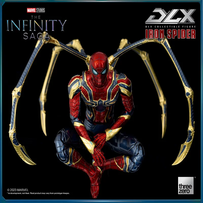 

Threezero Dlx Series 1/12 Marvel Spider-Man Action Figure Free Shipping Hobby Collecting Model Toys Birthday Present 16.5Cm Gift