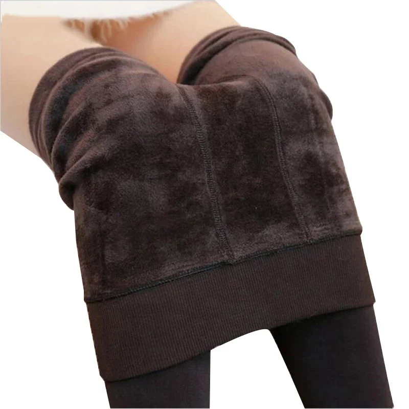 

Warm Winter Leggings S-5XL Large Size Women Warm Velvet Pants Leggins High Waist Thick Legging Winter Pant Trousers Women Leggin