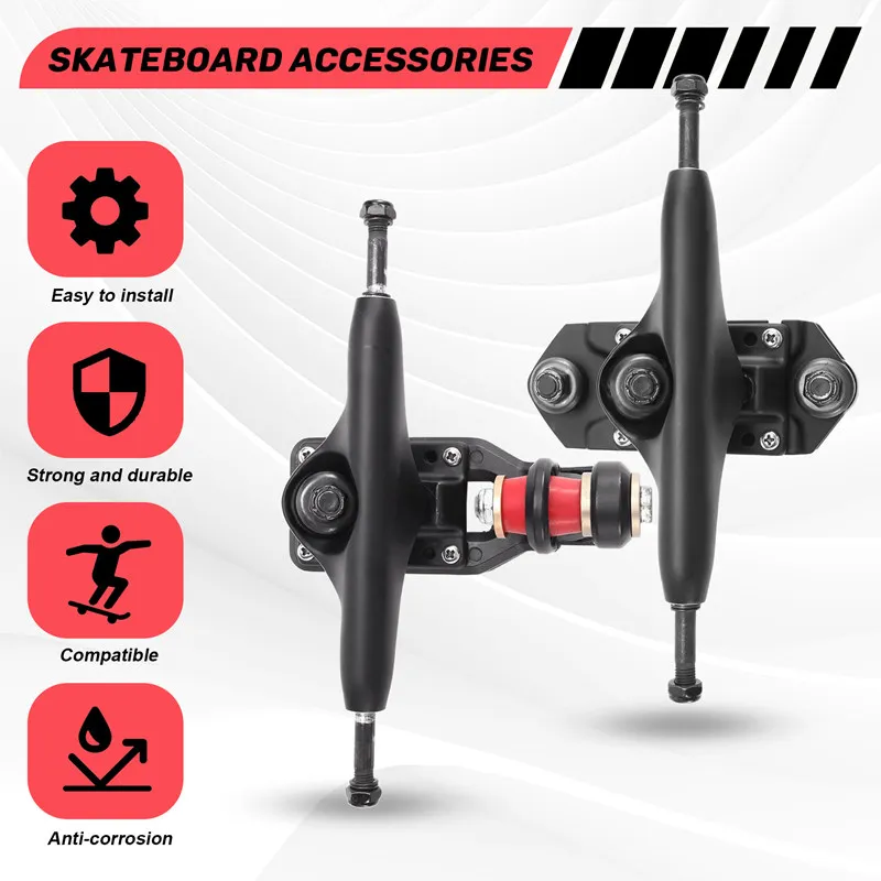 S1 Surf Скейтборд Грузовики Адаптер Pu Втулка Skate Bridges Гибкое рулевое управление с 6