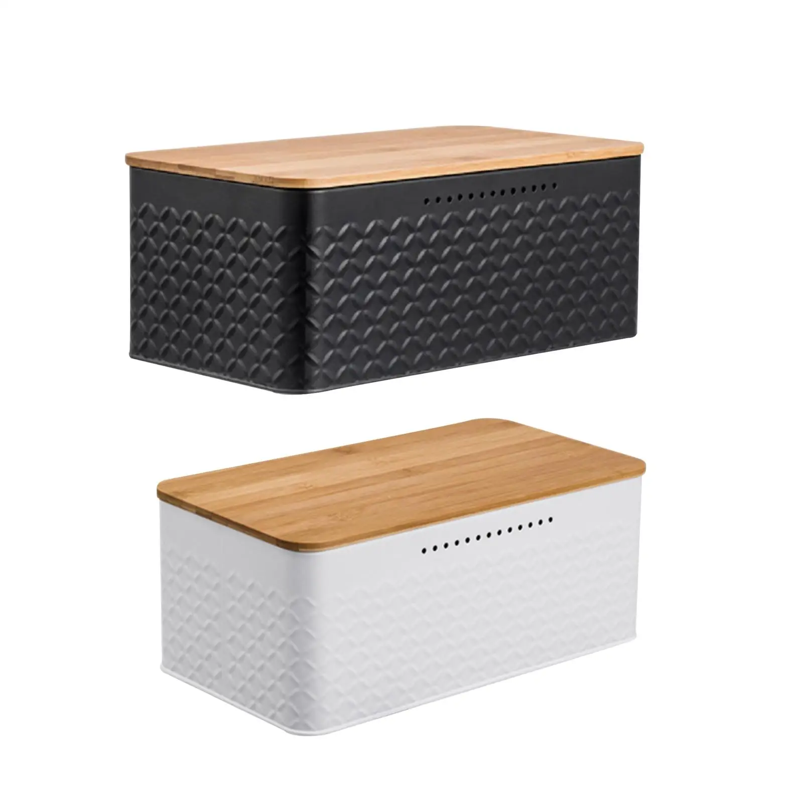 

Iron Bread Storage Bin Bread Holder Bread Organizer for Kitchen Counter Bakery Home