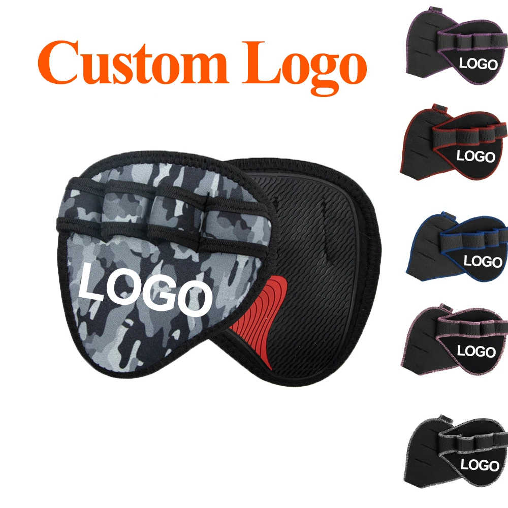 

Lifting Grips Pads WeightLifting Gloves Gym Workouts Sports Hand Grips Unisex Anti Weight Four finger fitness Exercise Pull Ups