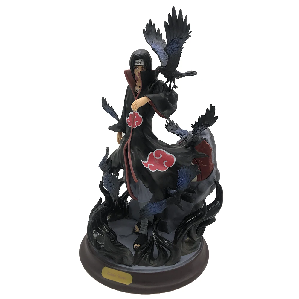 

Экшн-фигурка Наруто шипудэн Аниме Фигурка Учиха Итачи Figma ворона 10 дюймов ABS модель Статуя Коллекционная Рождественская Подарочная игрушка