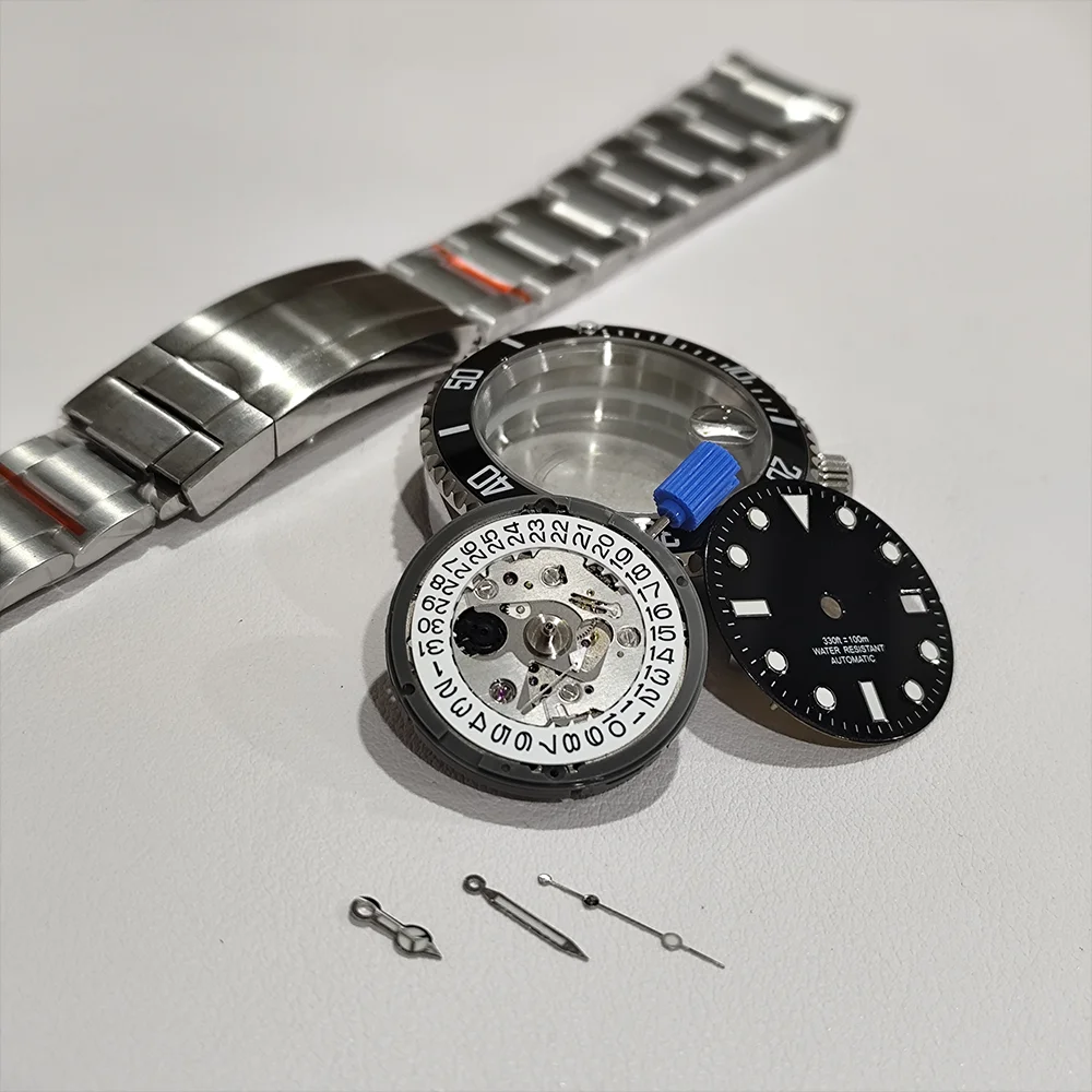 28 5 мм NH 35 циферблат и корпус часов/ремешок/мешок/мешок/механизм/стрелки замена