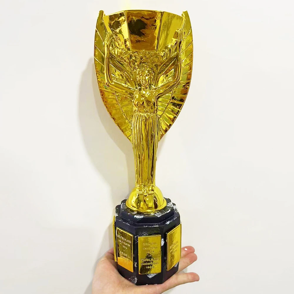 

Remit Trophy Replica Decoration Resin Souvenir Gift Ornaments The World Cup Trophy Cpu Nice Gift For Soccer Award